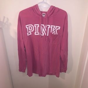 Victoria Secret Pink Long Sleeve With Hood